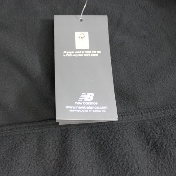 New Balance Men’s Hooded Quilted Softshell Fleece Jacket Black Size M - Picture 10 of 10